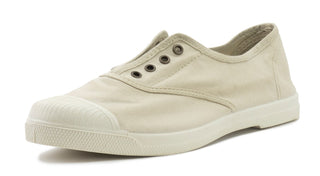 ZAPATILLA LONA INGLES SIN CORDONES SAND.