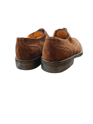 ZAPATO OXFORD BROGUE ANTE MARRON