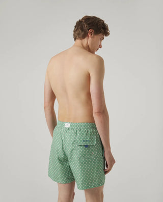 BAÑADOR FLOWERS  CLASSIC KHAKI