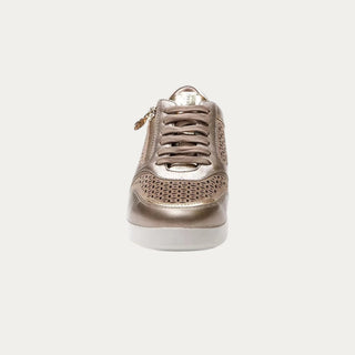 PASEO IV 27 LAMINATED LTH/VELOUR ORO