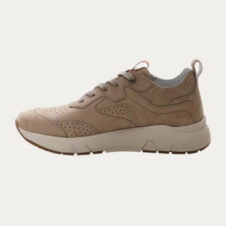 ZAPATILLA CORDON ACCION MARRON.