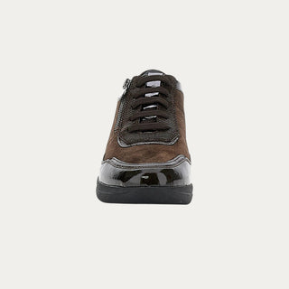 AURORA 22 CON CORDONES MARRÓN OSCURO