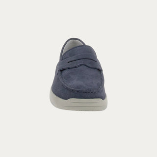 MOCASIN CUSTER AZUL.
