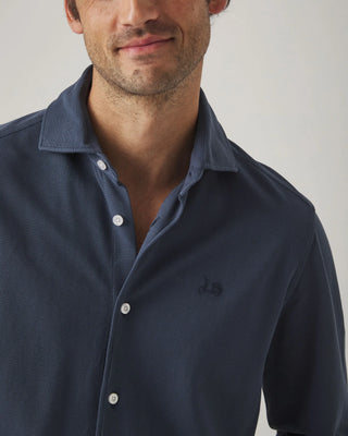 CAMISA JOY PIQUE MARINO OSCURO