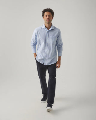 CAMISA POCKET RELAX ORGANIC CELESTE