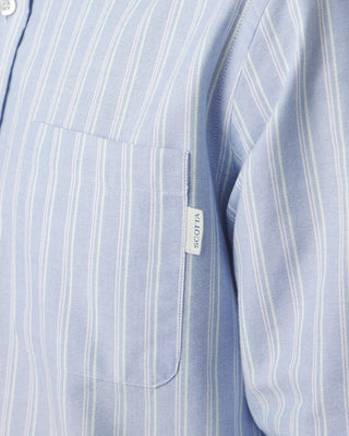 CAMISA POCKET RELAX ORGANIC CELESTE