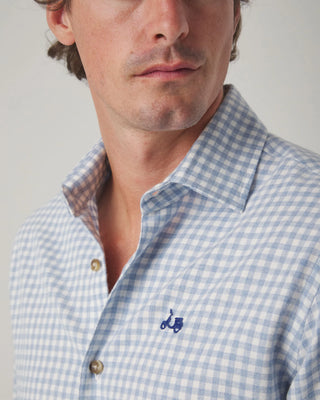 CAMISA VICHY RUSTIC CELESTE