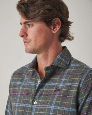 CAMISA MOSS TARTÁN KHAKI