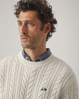 JERSEY CREW NECK OCHOS CRUDO