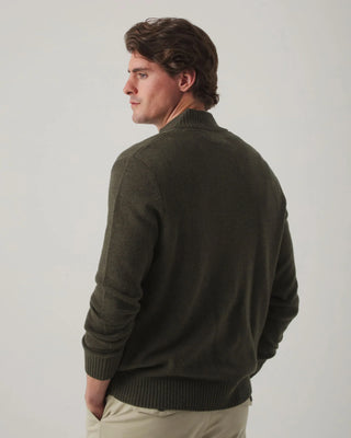 JERSEY ZIP VERDE KHAKI