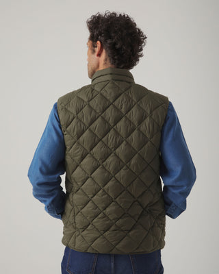 CHALECO ROMBO ACOLCHADO KHAKI