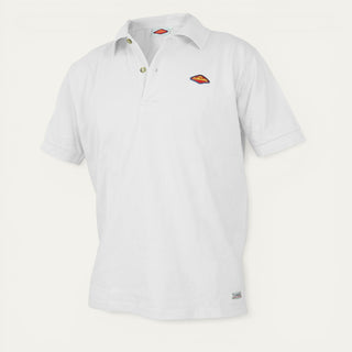 POLO MANGA CORTA PIQUE BLANCO