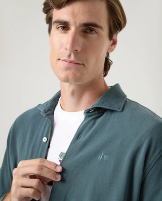 CAMISA JOY PIQUE MARINO