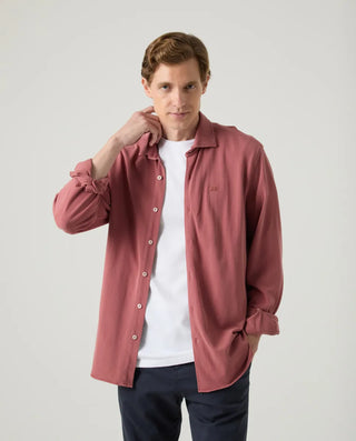 CAMISA JOY PIQUE BURDEOS