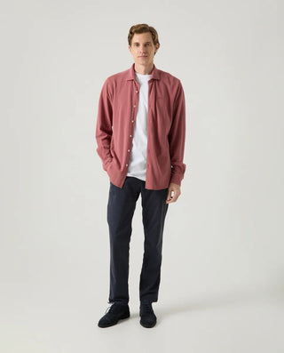 CAMISA JOY PIQUE BURDEOS