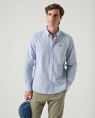 CAMISA MIL CUADROS AZUL DENIM