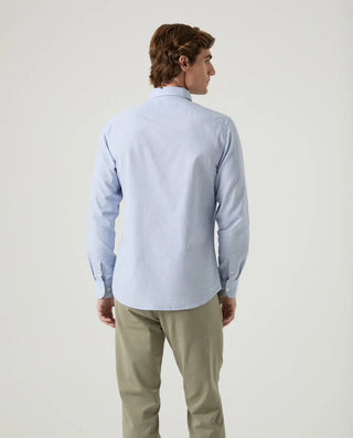 CAMISA MIL CUADROS AZUL DENIM