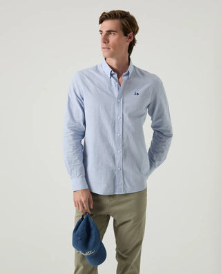 CAMISA MIL CUADROS AZUL DENIM