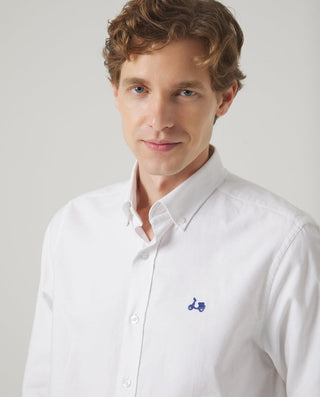 CAMISA OXFORD BLANCO