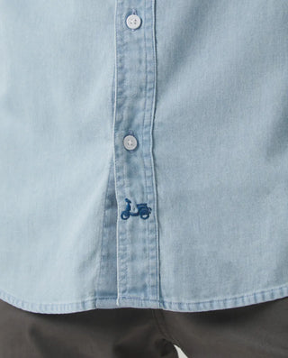 CAMISA DENIM POCKETS INDIGO