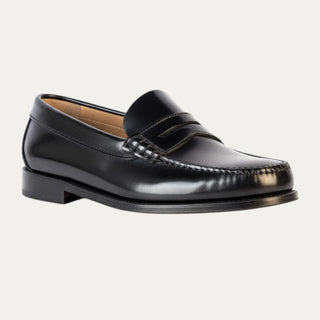 MOCASIN CASTELLANO DE PEIL NEGRO