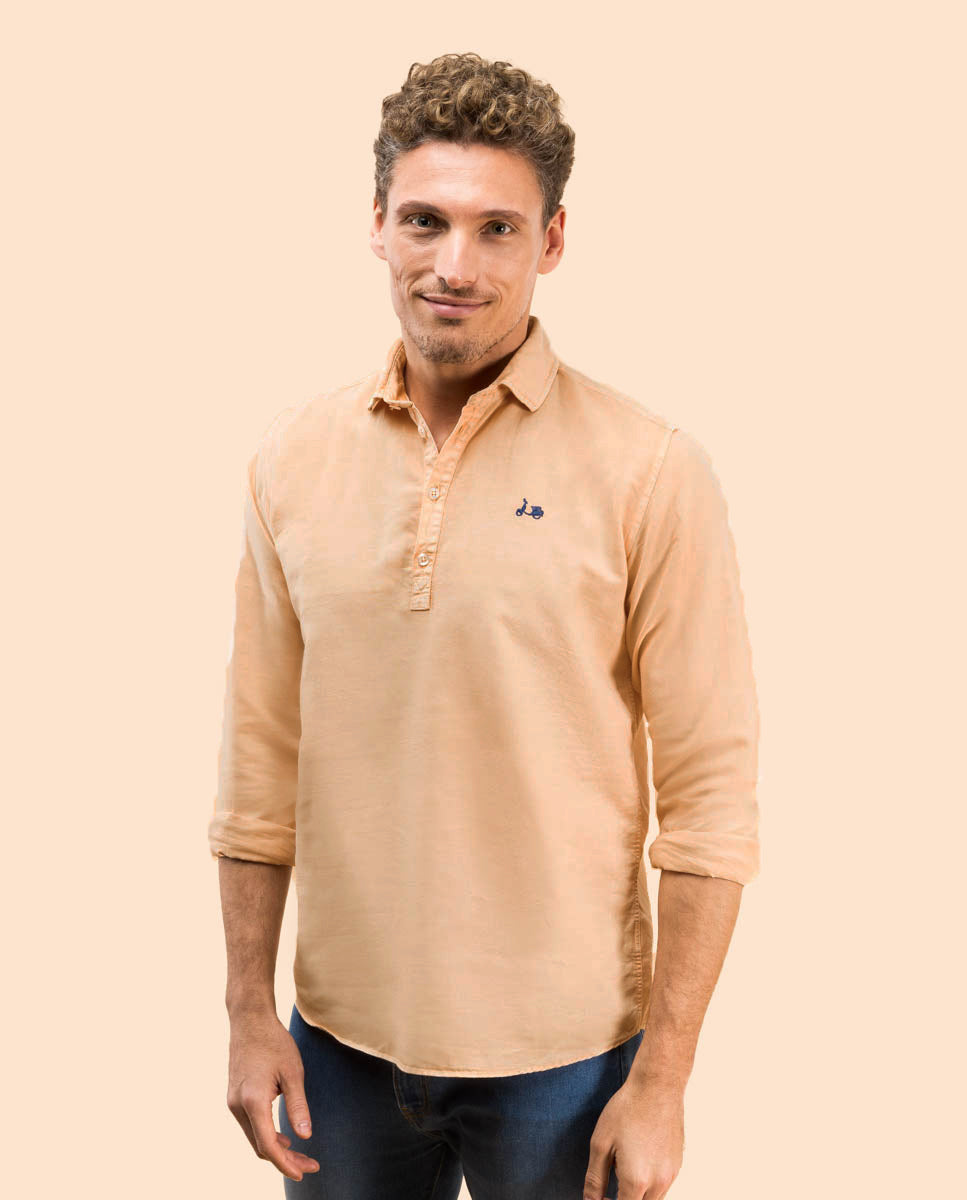 CAMISA POLERA LISSOME LI-CO MELOCOTON