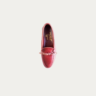 MOCASIN LAZO CEREZA.