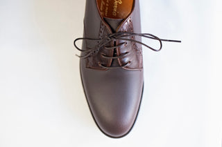 ZAPATO ENGRASADO MARRON