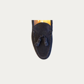 MOCASIN ANTE AZUL MARINO BORLAS