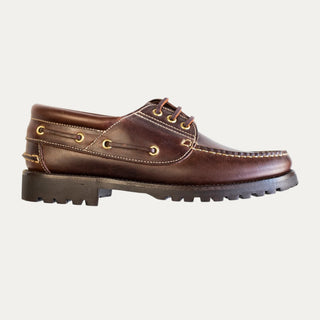 NAUTICO SUELA TACO MARRON