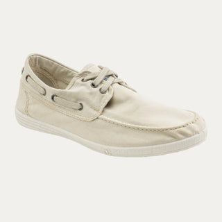 Suela náutico Natural World Elbrus Sand hombre beige