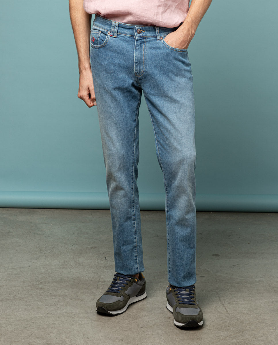 PANTALÓN COOPER VAQUERO DENIM CLARO