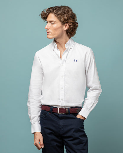 CAMISA OXFORD REGULAR BLANCO