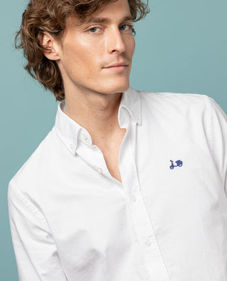 CAMISA OXFORD REGULAR BLANCO