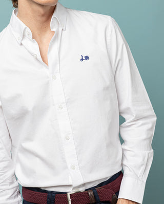 CAMISA OXFORD REGULAR BLANCO