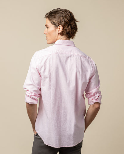 CAMISA OXFORD REGULAR ROSA