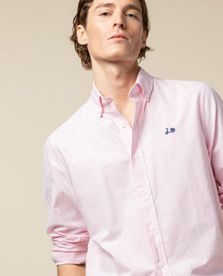 CAMISA OXFORD REGULAR ROSA