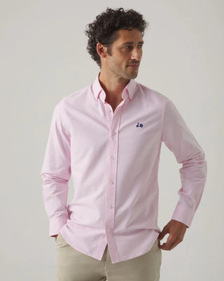 CAMISA OXFORD REGULAR ROSA
