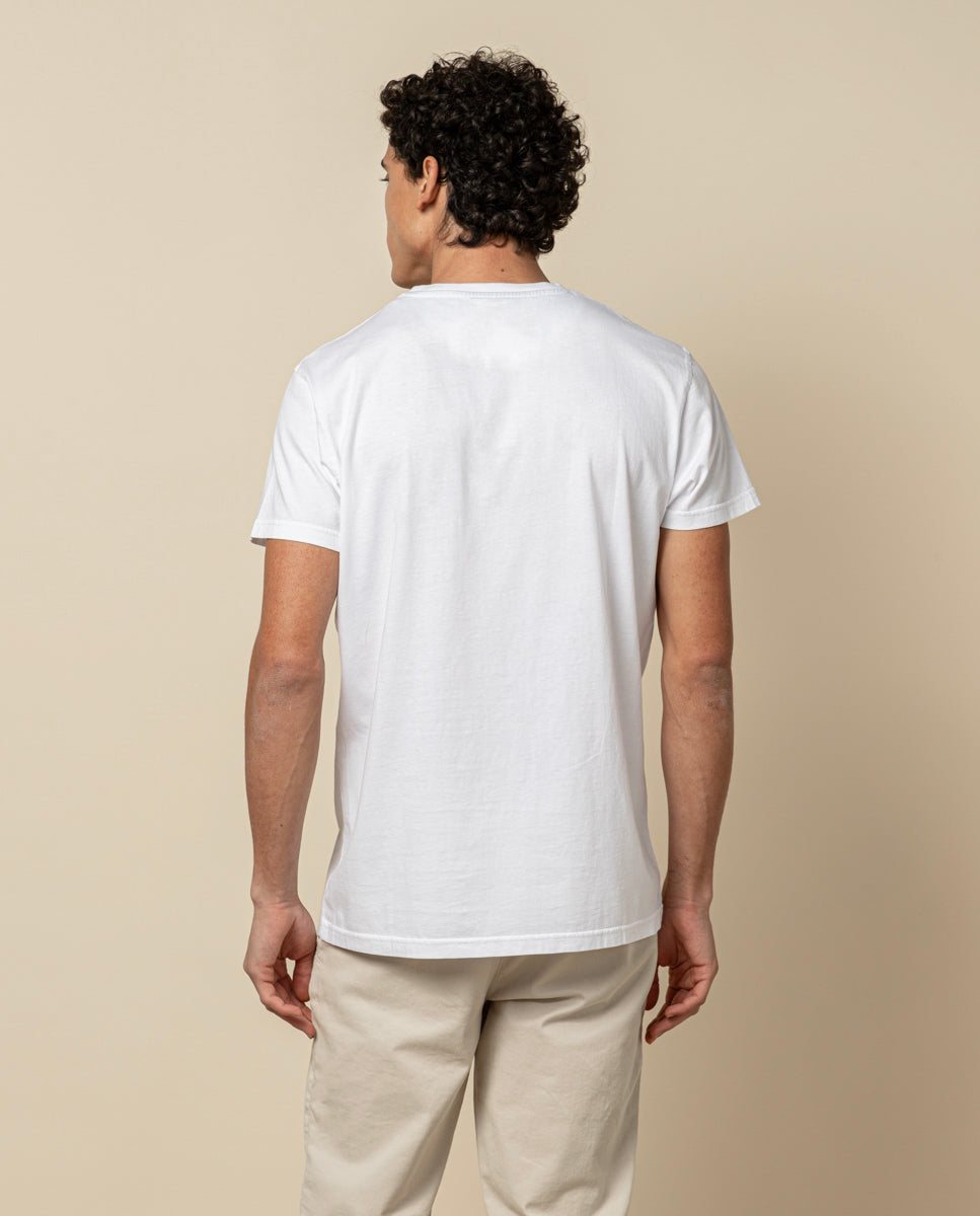 CAMISETA CLASSIC ORGANIC BLANCO