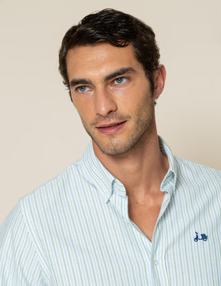 CAMISA LISBOA ORGANIC VERDE.