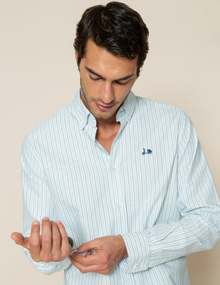 CAMISA LISBOA ORGANIC VERDE.