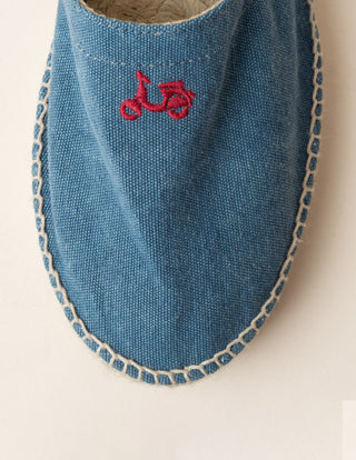 ALPARGATA LISA SOSTENIBLE DENIM.