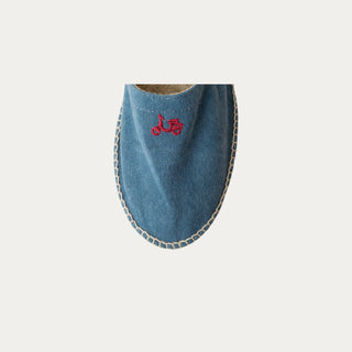 ALPARGATA LISA SOSTENIBLE DENIM.
