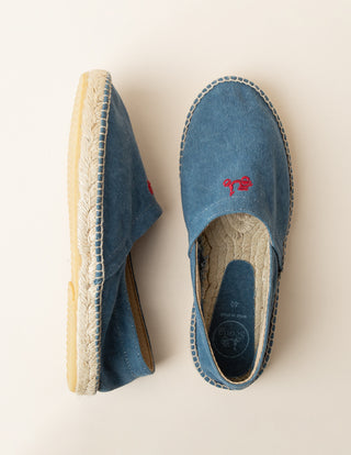 ALPARGATA LISA SOSTENIBLE DENIM.