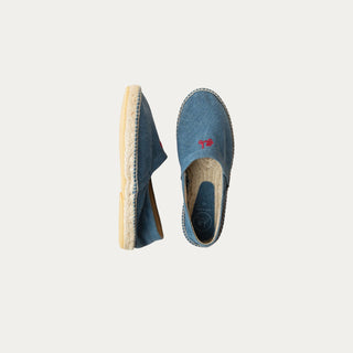 ALPARGATA LISA SOSTENIBLE DENIM.