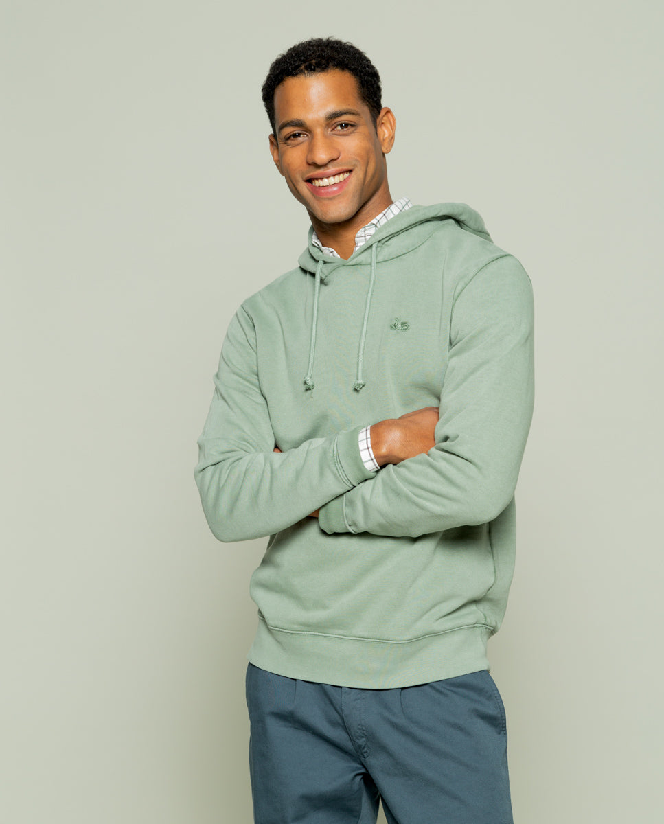 SUDADERA HOODIE VERDE