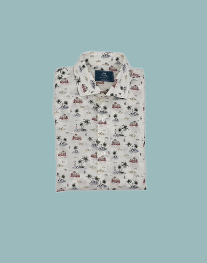 CAMISA FANTASÍA CARAVAN CRUDO