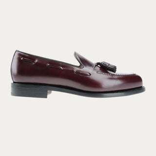 Mocasín Berwick burdeos con borlas