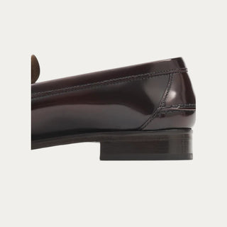 MOCASIN BANDA LIBERTY PIEL VACUNO BURDEOS