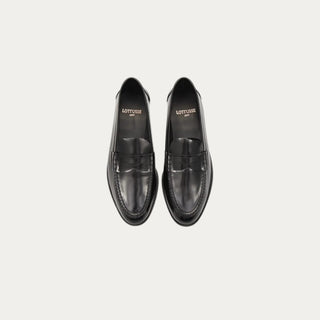 MOCASIN BANDA LIBERTY PIEL VACUNO NEGRO